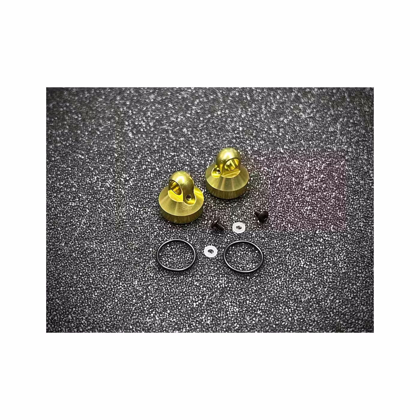Aluminum Bleeder Screw Caps for Associated Narrow Bore Shock Absorbers - Image 2