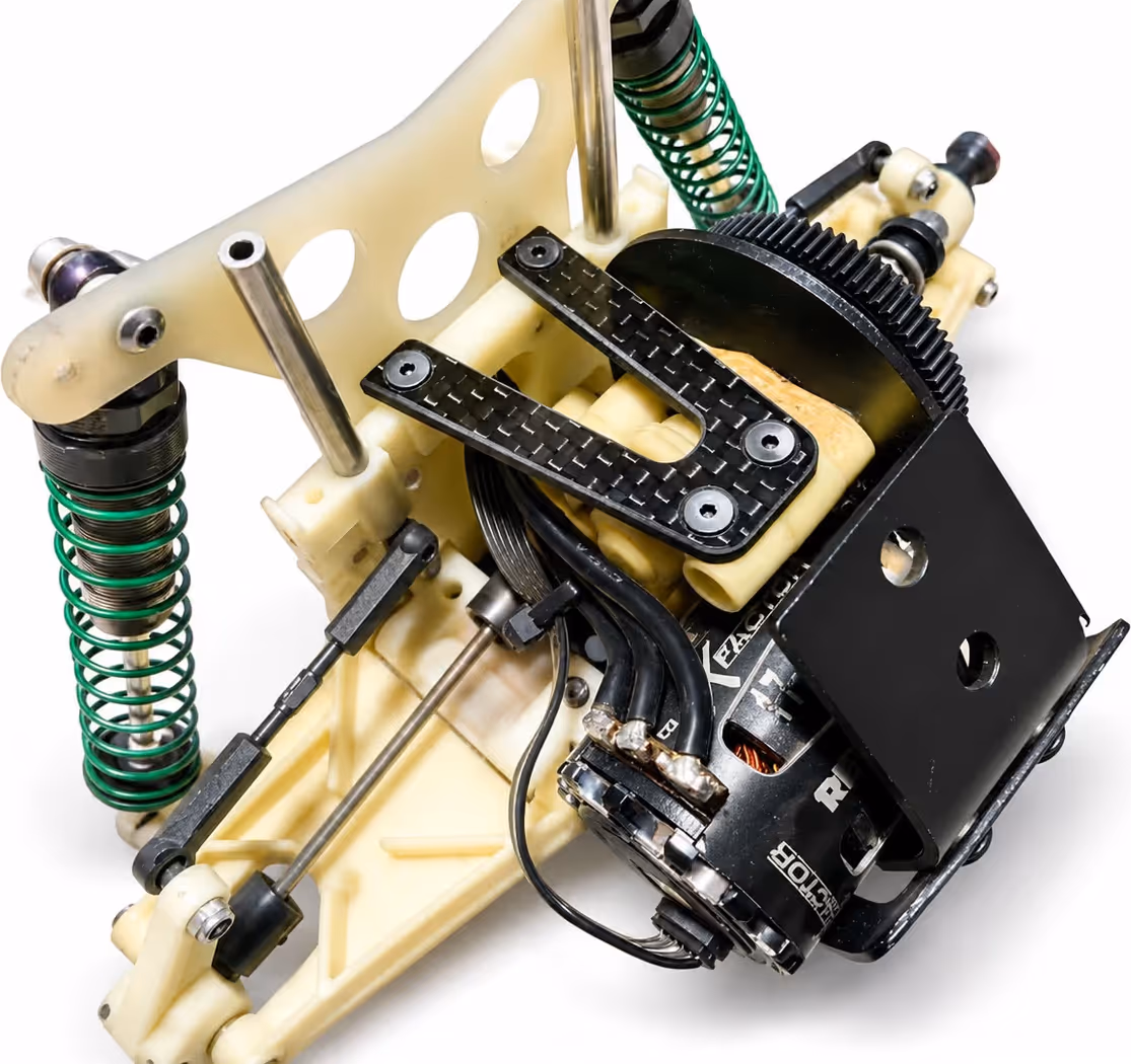 NEO Racing Carbon Fiber RC10 Transmission Brace - Image 2