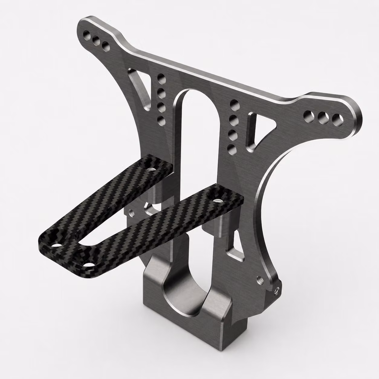 NEO Racing Carbon Fiber RC10 Transmission Brace - Image 3