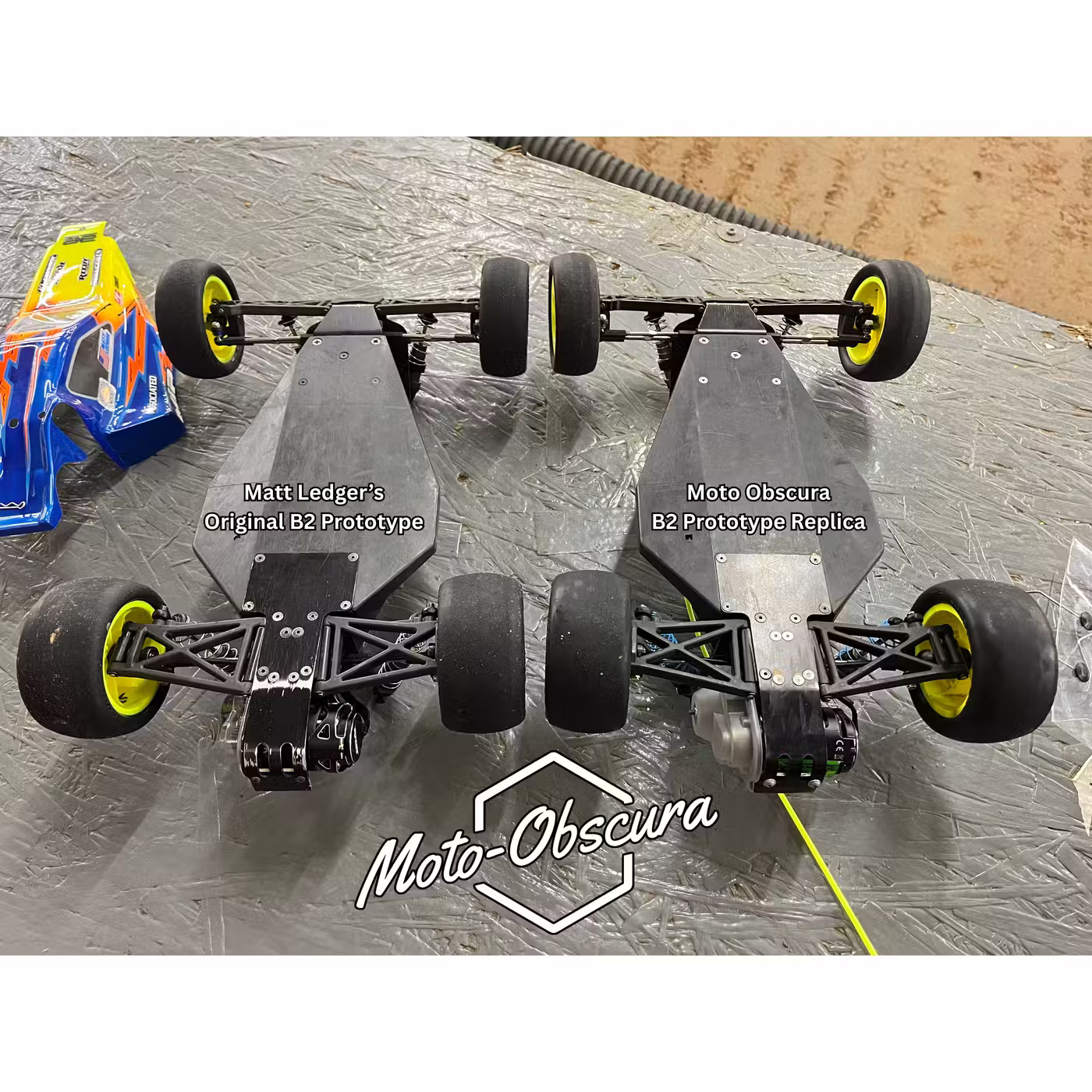 RC10 B2 '95 Worlds Prototype Replica Conversion Kit - Image 3
